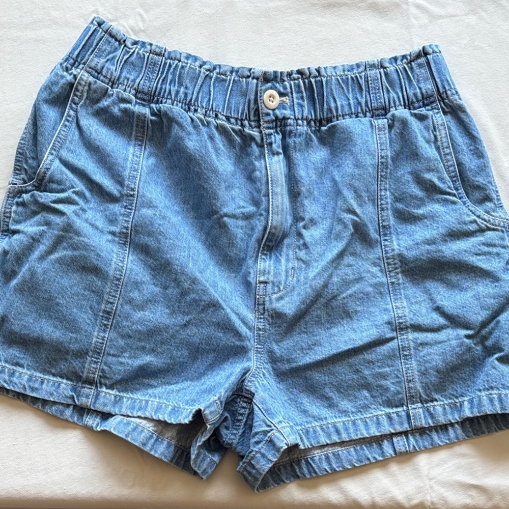 Madewell Light Blue Jean Shorts